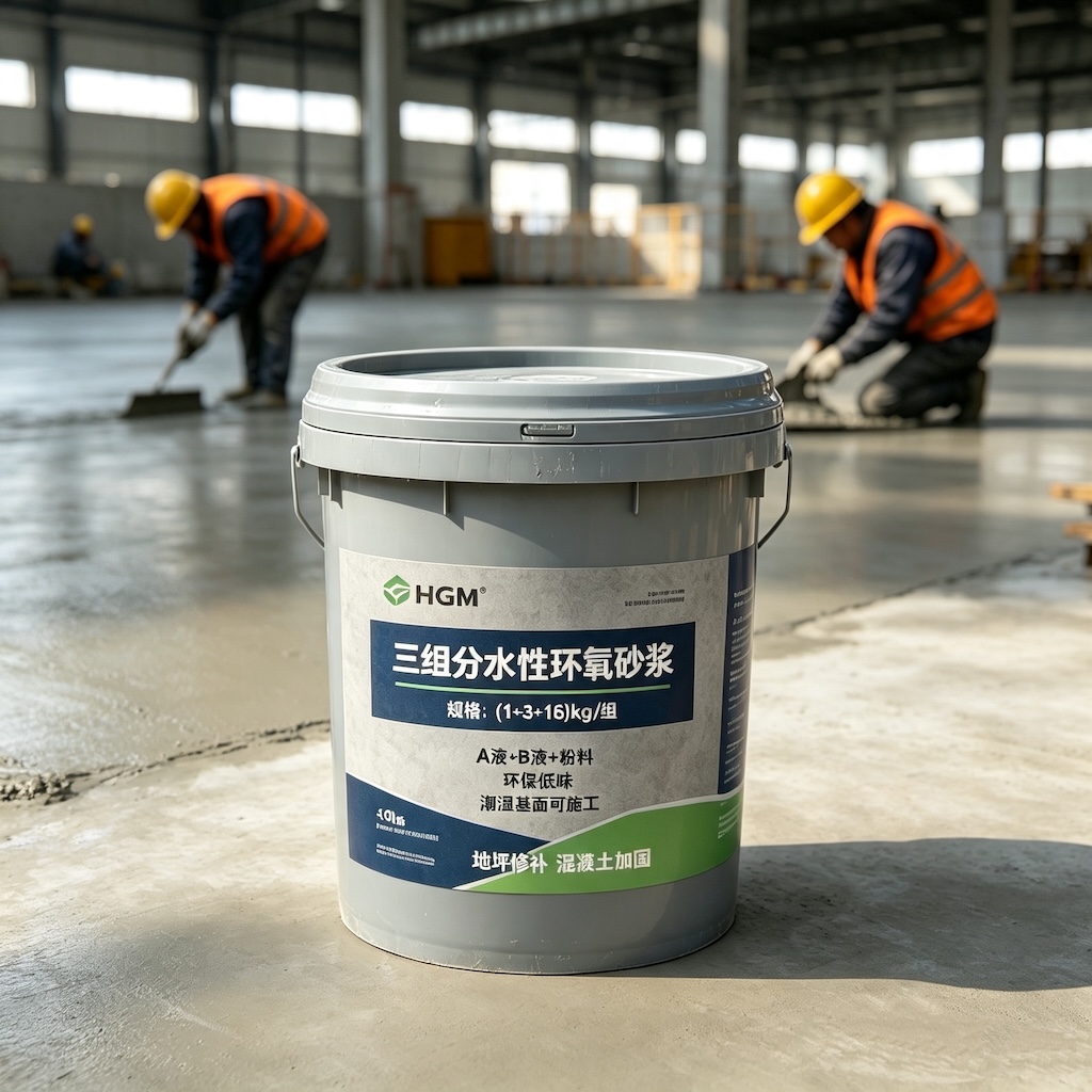 珠山三组份水性环氧砂浆